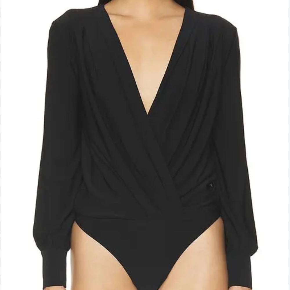 NWT RTA Luxury Women’s Black XS Auden Bodysuit MSRP $225